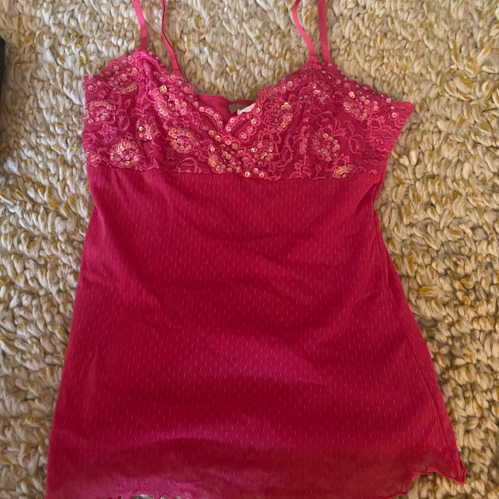 Tank Top with Rhineztones